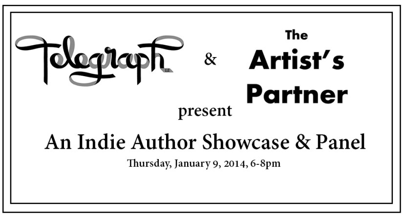C'ville Indie Author Showcase Event ~ Thurs Jan 9